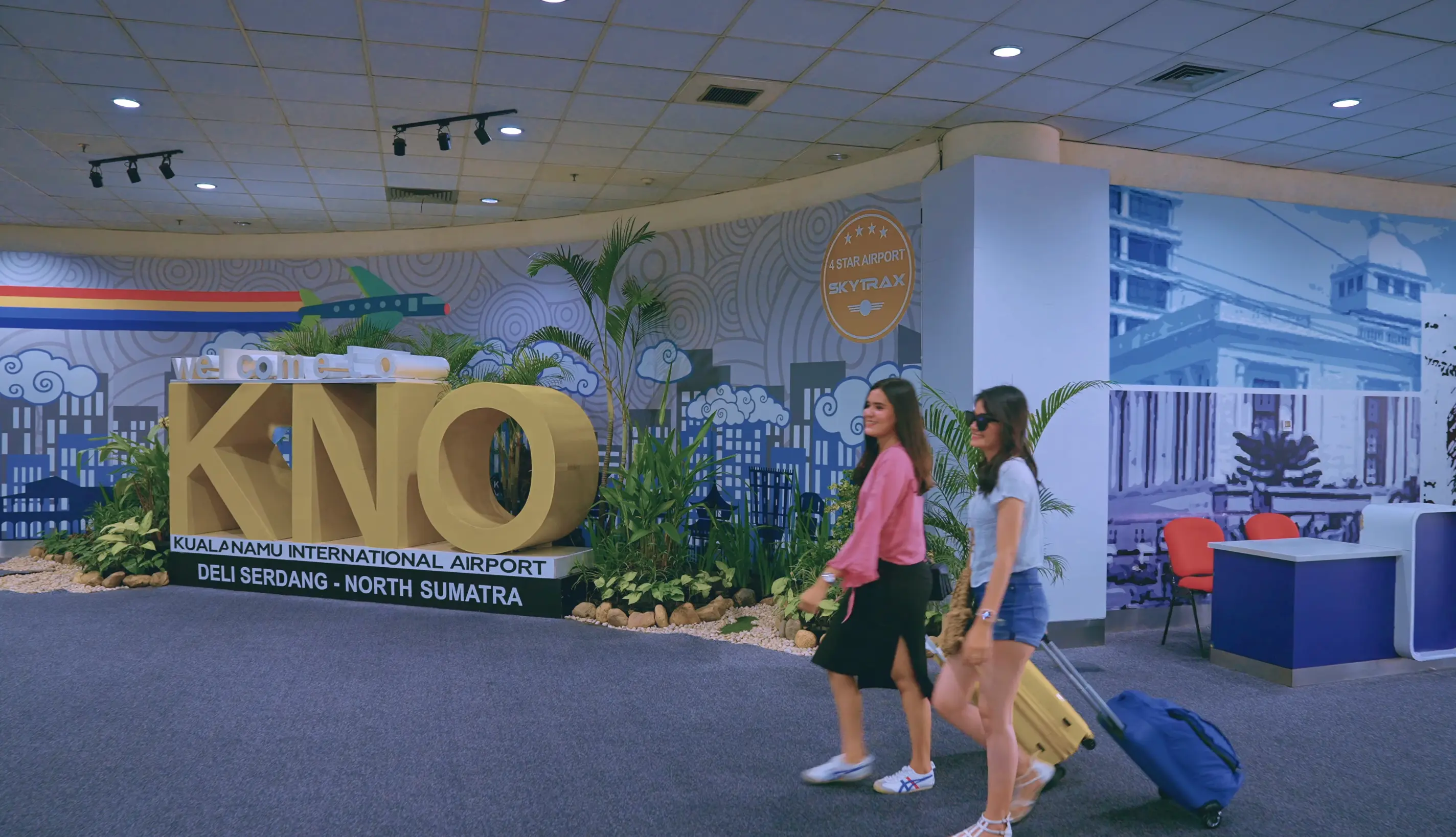 Walk to Arrival Area